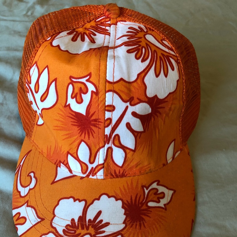 Youth Hawaiian graphic baseball hat